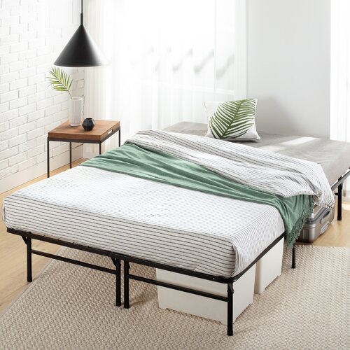 Alwyn Home 14" Wire-Grid Bed Frame & Reviews | Wayfair